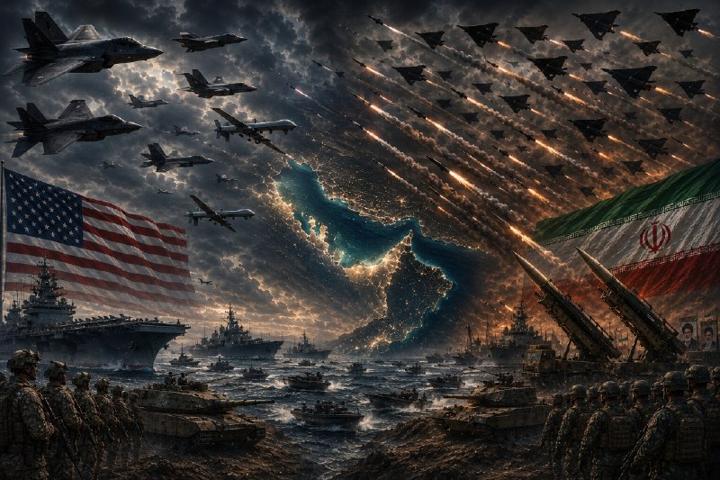 Devrim Muhafızları'ndan Açıklama: Amerikan savaş uçakları ve yakıt ikmal uçakları, Ürdün'de konuşlandırılmıştı.