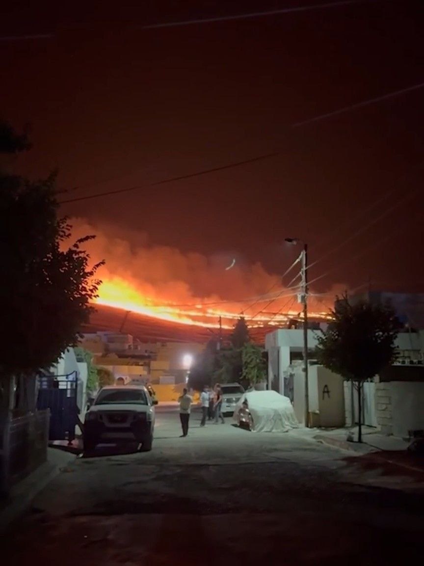 Süleymaniye'deki Kürt Grupların Silah Depoları Hedef Alındı.