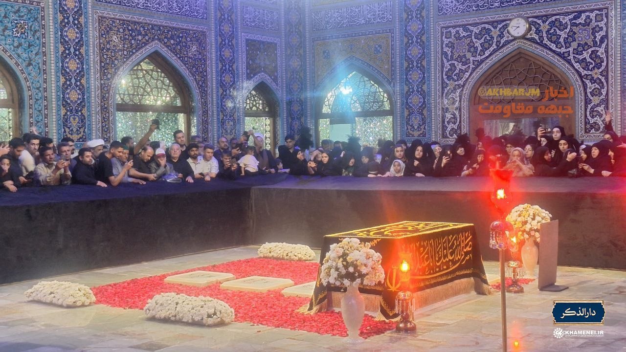 Şehit Lider'in türbesi ve Darülziker bölümünün yeni bir fotoğrafı.
