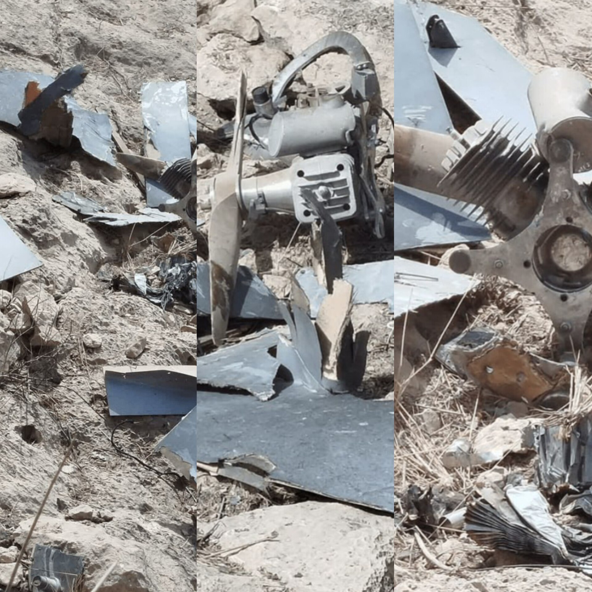 Bandar Abbas limanının üzerinde düşman drone'u düşürüldü.