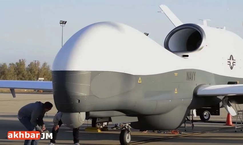 Amerikan MQ_4C insansız hava aracı, Akdeniz üzerinde kontrol merkeziyle olan iletişimini kaybetti.
