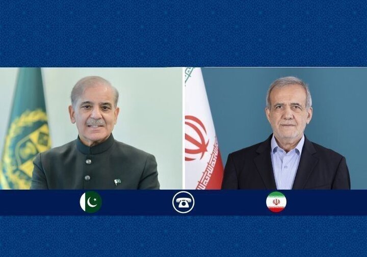 Pakistan Başbakanı Şahbaz Şerif ile İran Cumhurbaşkanı Mesud Pezeşkiyan telefonda görüştü