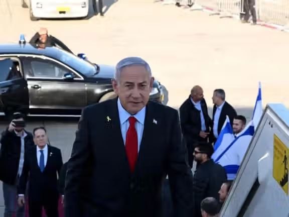 Netanyahu Washington'a gitti