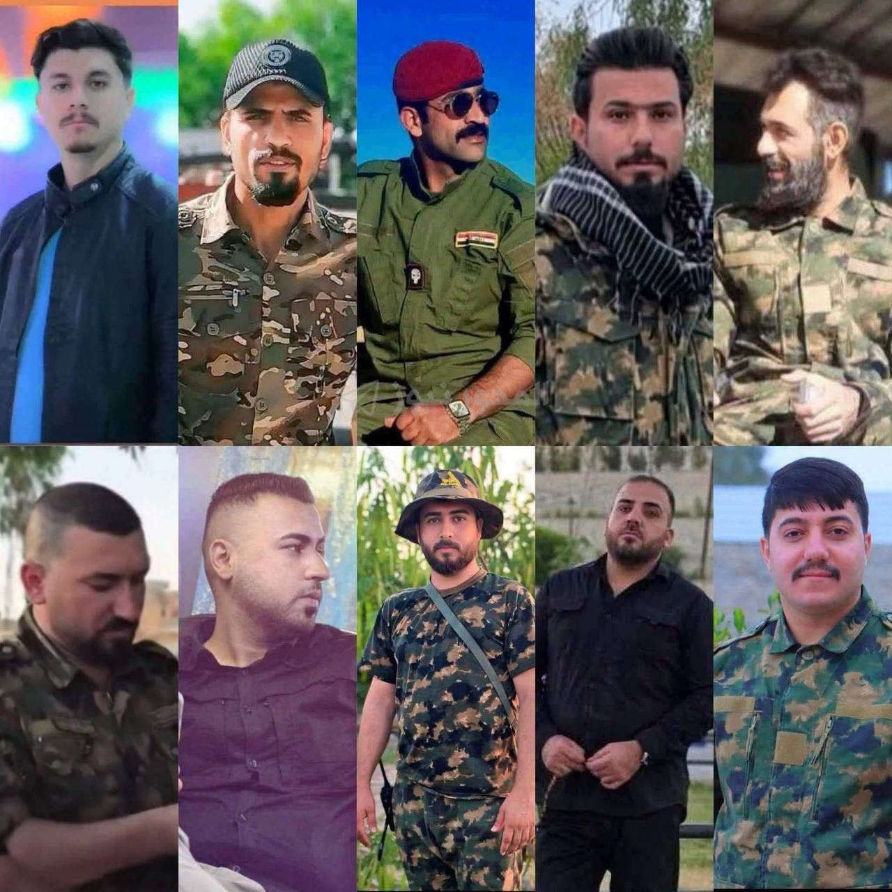 Kutsal Halk Seferberlik Güçleri'nden bir grup kahraman, karargahlarını hedef alan acımasız Suudi-Vahhabi saldırısı sonucunda şehit düştü.