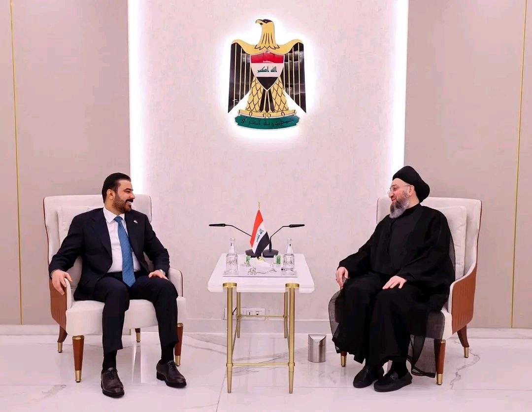 Ammar al-Hakim'den al-Zaydi'ye: Yolsuzlukla mücadele çabalarını ve mali krizin ele alınması gerekliliğini destekliyoruz.