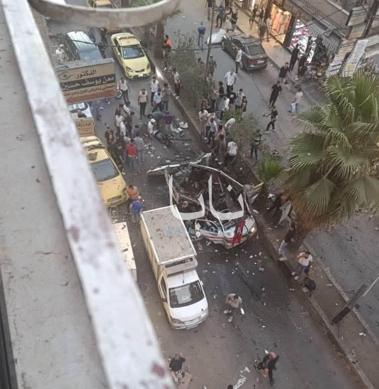 Şam'da bomba yüklü bir otobüs patladı.