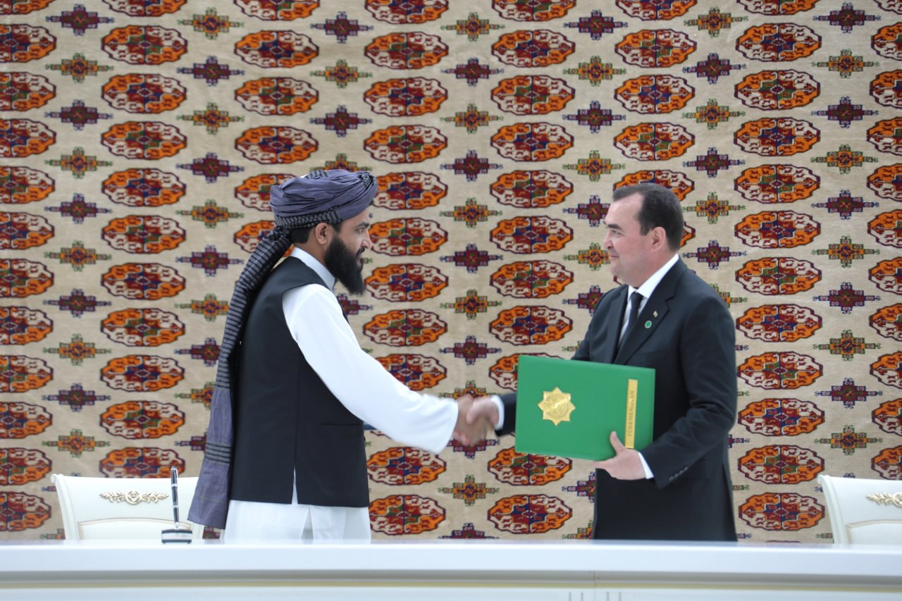 Taliban ve Türkmenistan Arasında TAP Projesi Doğalgaz Satın Alma Anlaşması'na İmza Atıldı
