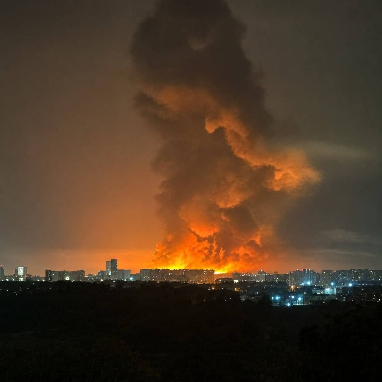 Rusya'nın Ukrayna'nın başkenti Kiev'i ağır bombardımanı