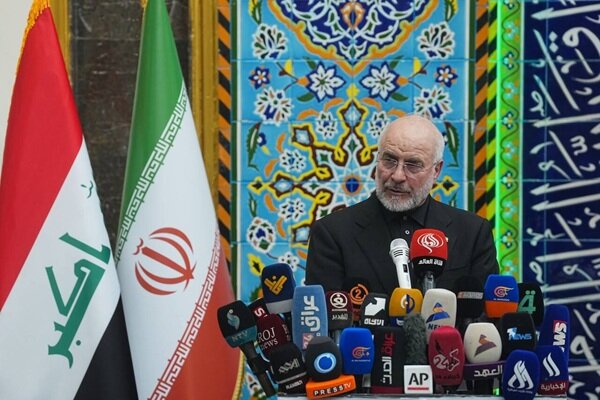 İran Meclis Başkanı Galibaf: İran ve Irak halkları, kaderlerini Batılı devletlerin başkentlerinde yazdırmadı