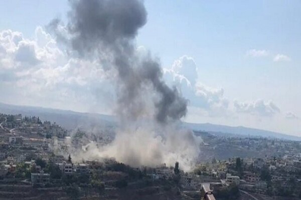 Siyonist İsrail'den Lübnan'ın güneyine saldırı