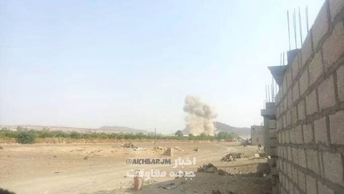Yemen ordusunun, Marib'deki Sahhan el-Jen askeri üssünün içindeki Suudi paralı askerlere yönelik saldırısı