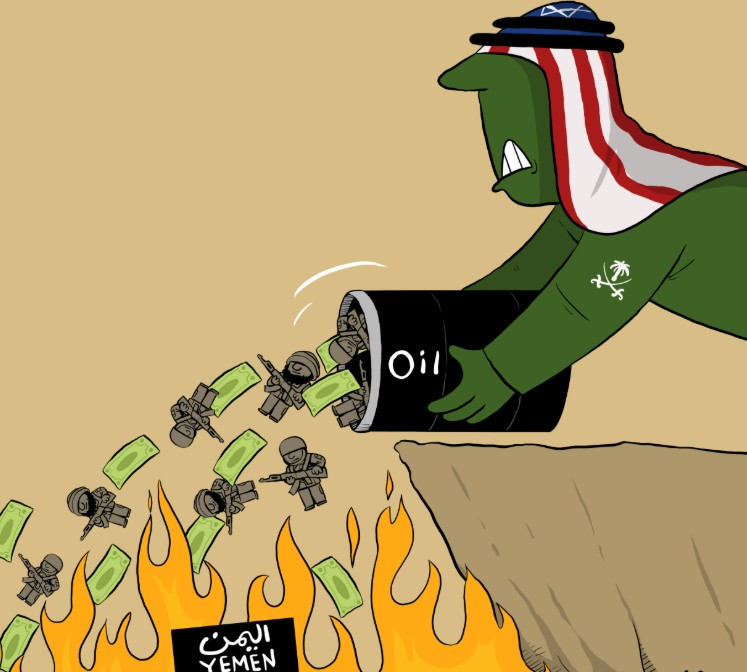 Karikatür - Yemen'e Karşı Komplo