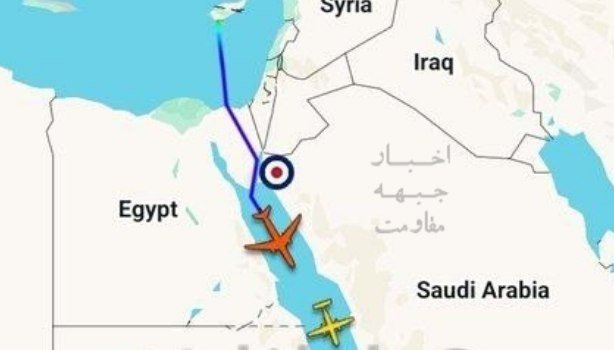 İngiltere’ye ait KC2 yakıt ikmal uçağı, Yemen operasyonları için Kızıldeniz’e ilerliyor