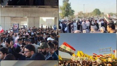 Irak’ın Çeşitli Kentlerinde İran Uçuşlarının Durdurulması Protesto Edildi