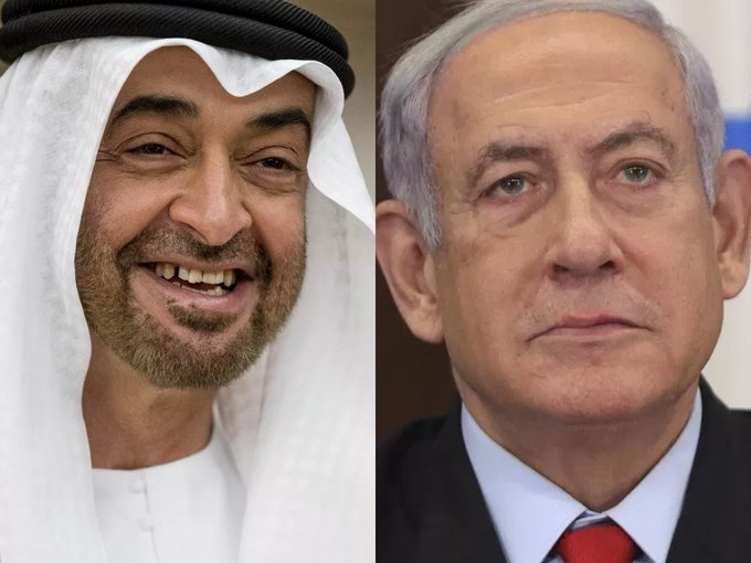 Netanyahu ve Bin Zayed, Flydubai uçağının acil inişini görüştü