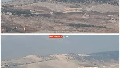 Ali et-Tahir Tepesi’nin Geceki Patlama Öncesi ve Sonrasına Ait Görüntüler