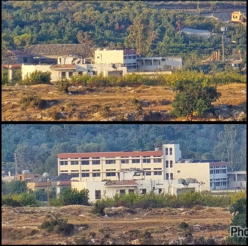 Siyonist Rejim Saldırısında Güney Lübnan’daki El-Mansuri Okulu Yıkıldı