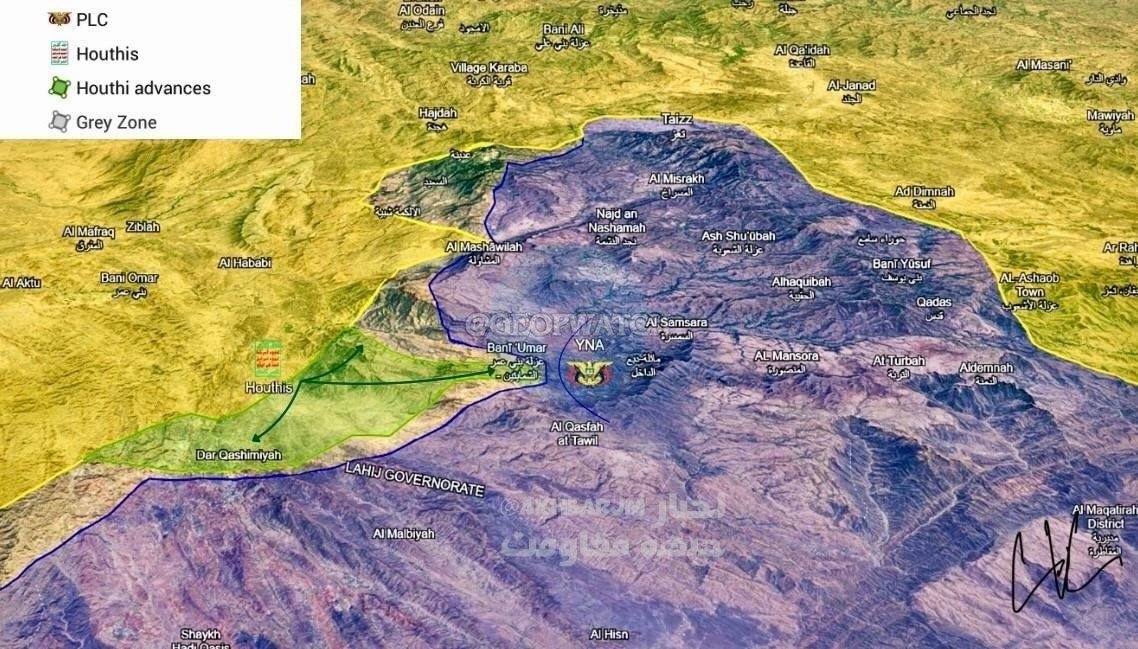 Ensarullah Taiz cephesinde iki stratejik bölgeyi ele geçirdi