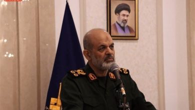 Sardar Vahidi: Devrim Muhafızları düşmanın kötülüklerine pişman edici karşılık verecek