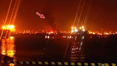 Yemen Silahlı Kuvvetlerinin Füze Saldırılarının Ardından Yanbu’da Dumanlar Yükseliyor