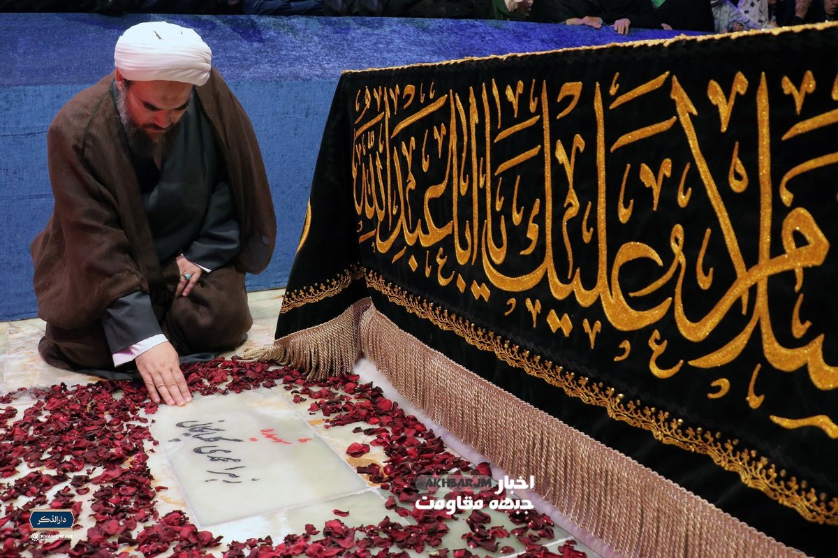 Hüccetü’l-İslam Muhammedi Golpayegani, Daru’z-Zikr Revakı’nda Görüntülendi