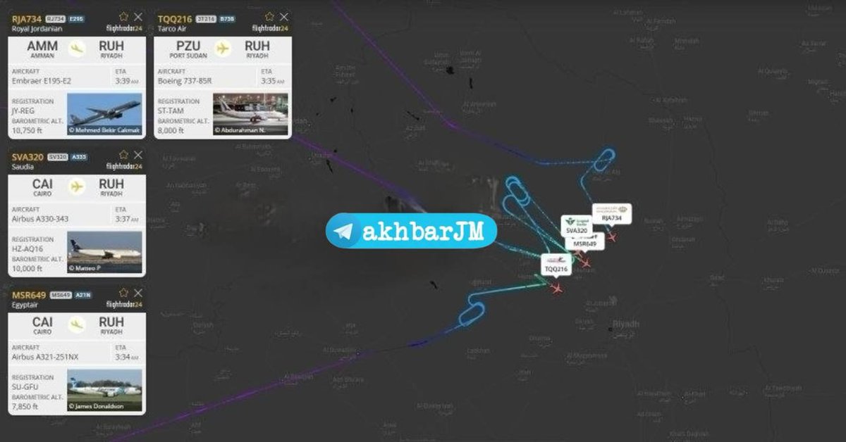 Yemen Silahlı Kuvvetleri'nin saldırısıyla eş zamanlı olarak Riyad'a uçuşlar durduruldu