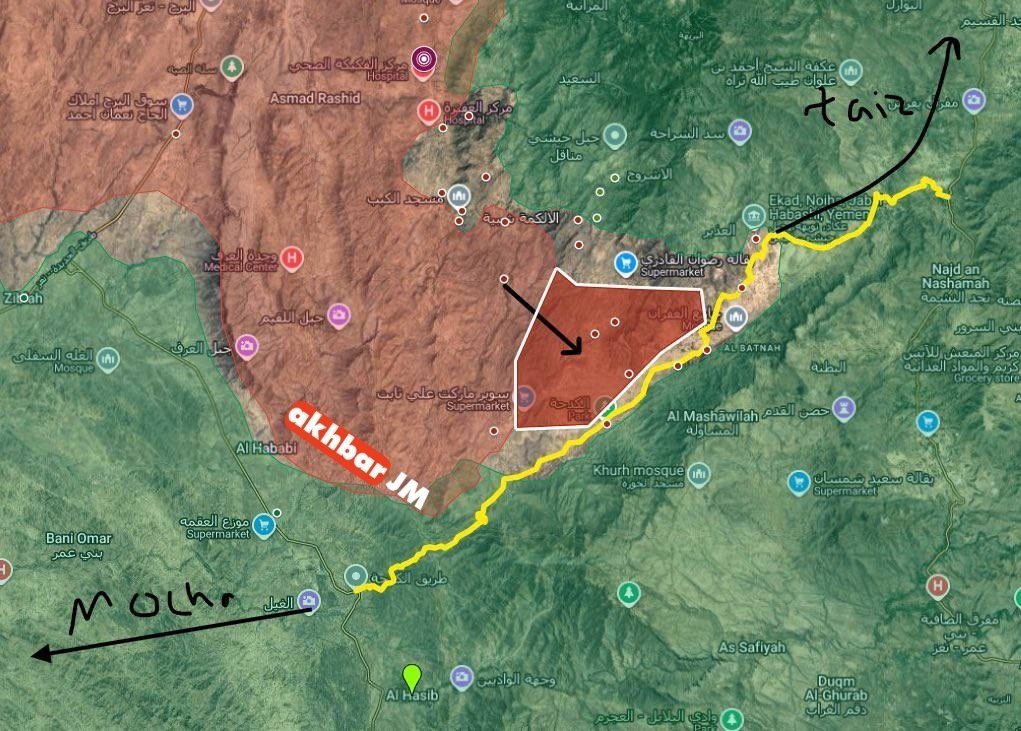 Ensarullah güçleri ilerleyerek El-Kedha bölgesinin kontrolünü ele geçirdi
