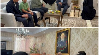 İran Meclis Başkanı Galibaf, şehit Hadimi ve Nasirzade’nin ailelerini ziyaret etti