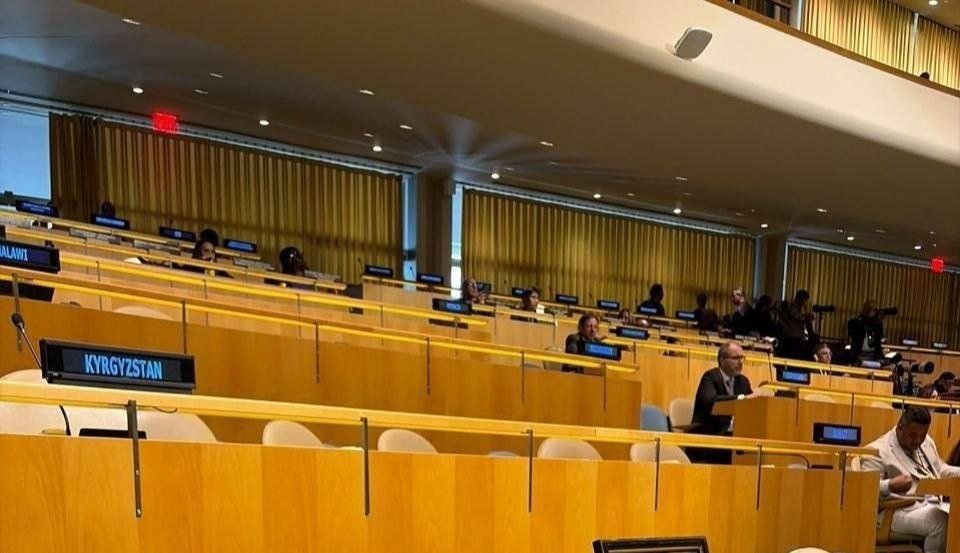 Siyonist İsrail Kanalı: Netanyahu’nun konuşmasında BM Genel Kurulu neredeyse boş kaldı