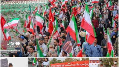 İsfahan’da binlerce gönüllü, İslami İran’ı savunmaya hazır olduğunu ilan etti