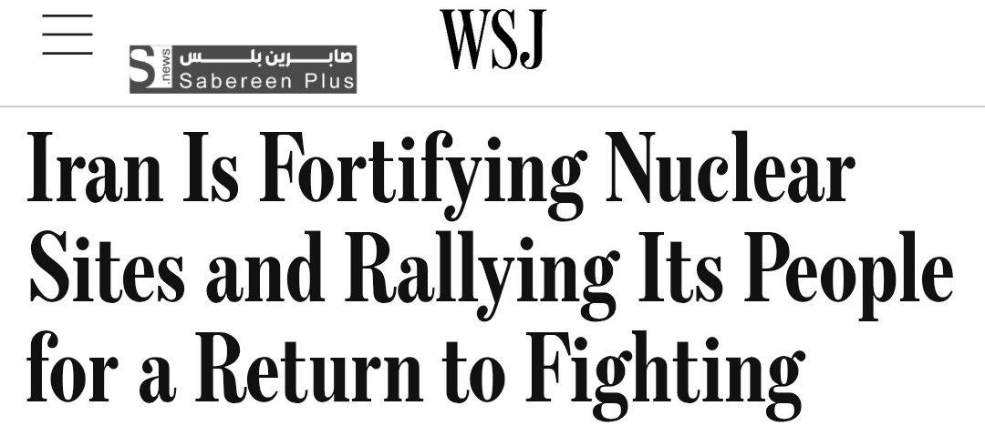 Wall Street Journal: İran nükleer tesislerini güçlendiriyor ve direniş güçlerini seferber ediyor