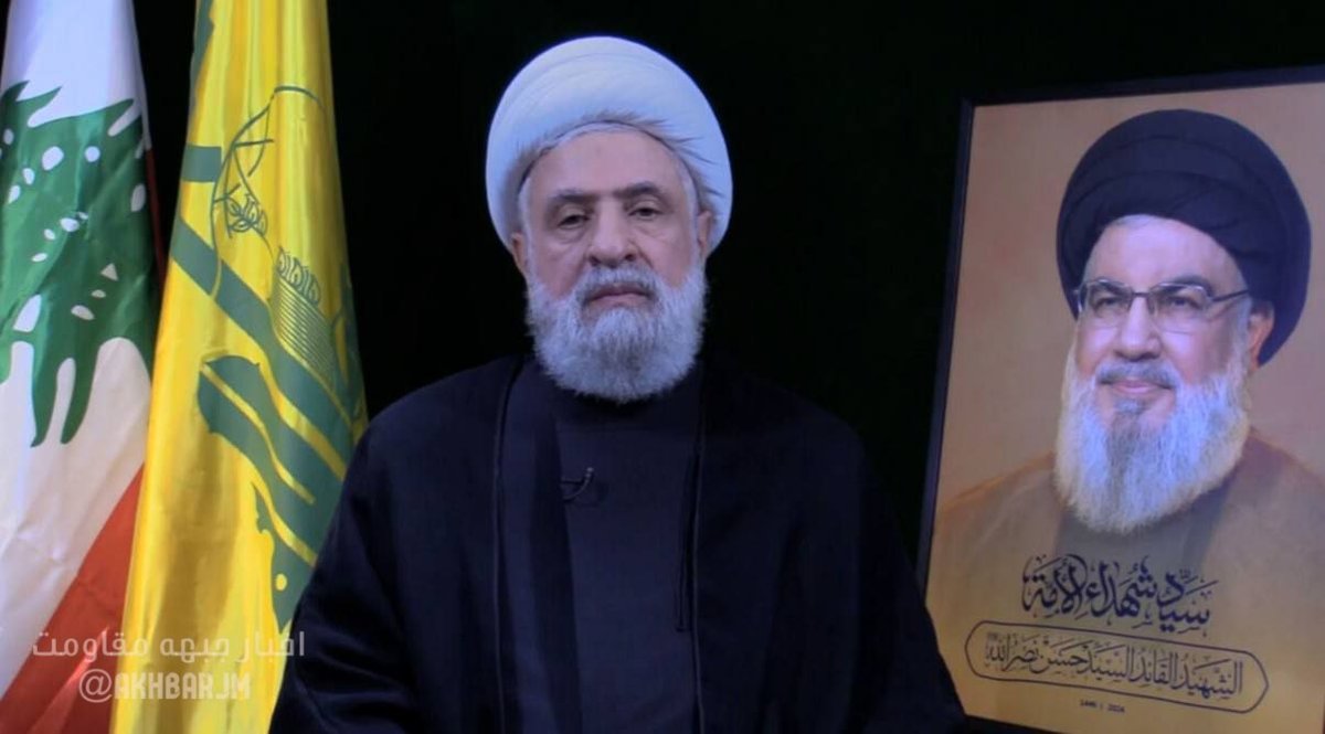 Şeyh Naim Kasım: Siyonist rejimi hedeflerine ulaşamama ve krizler bekliyor