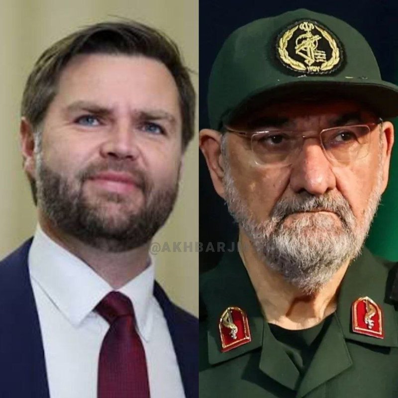 ABD Başkan Yardımcısı JD Vance, Tümgeneral Rızai’ye mektup gönderdi